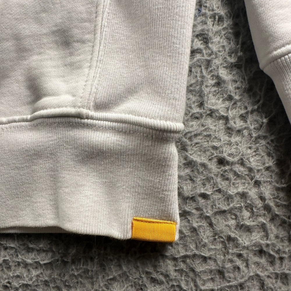 Yellow Label Boston‎ Celtics Sweatshirt Size M White Crewneck Green Graphic Rare - Picture 3 of 12